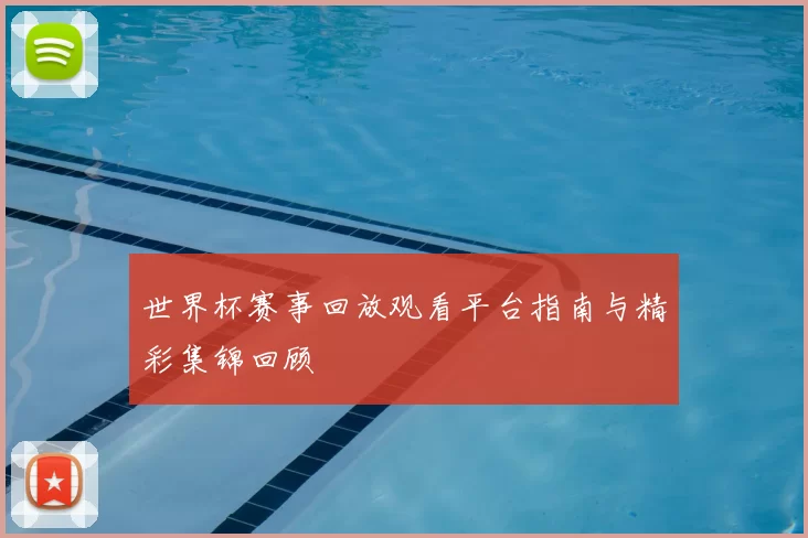 世界杯赛事回放观看平台指南与精彩集锦回顾